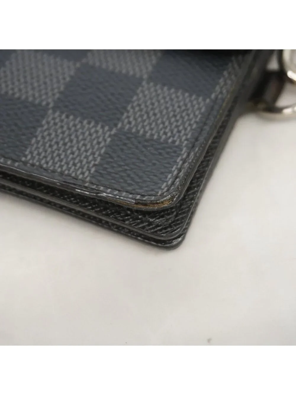 Louis Vuitton Wallet Damier Graphite Portefeuille Accordeon Black Gray